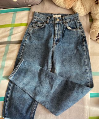 Pantalón vaquero Pull&Bear azul