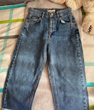 Pantalón vaquero Pull&Bear azul