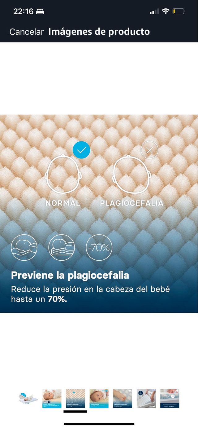 Colchón Mini Cuna Ecus Care Ultimate