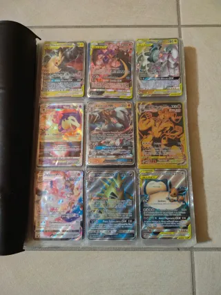 Carte Pokémon GX - Pikachu, Charizard, Snorlax