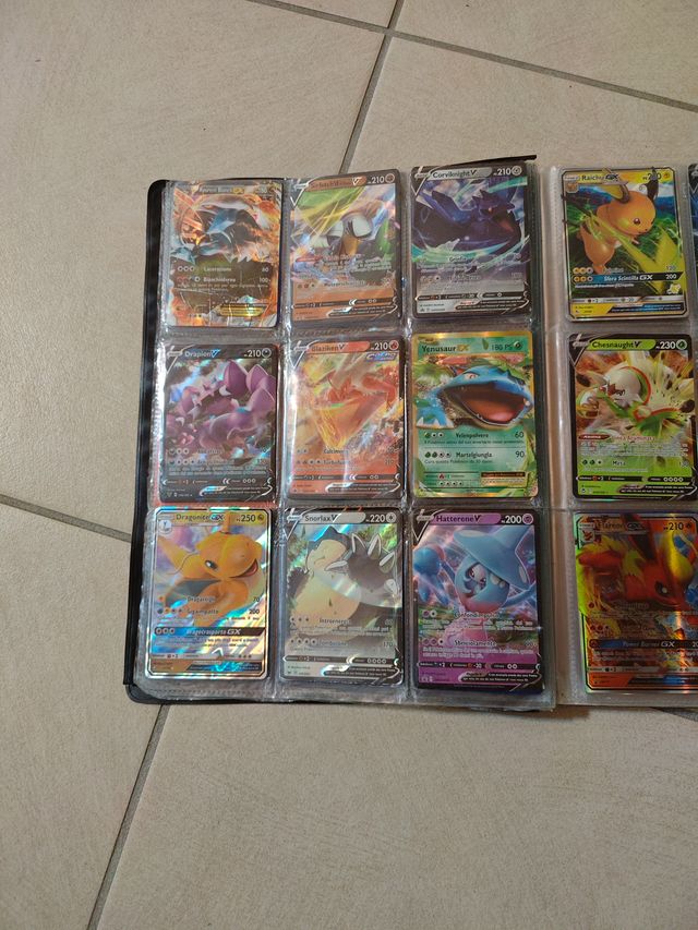 Carte Pokémon GX - Pikachu, Charizard, Snorlax