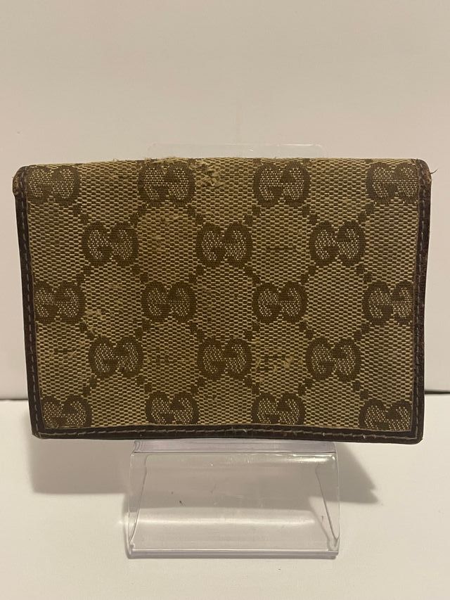 Monedero Gucci Abbey Beige/Marrón