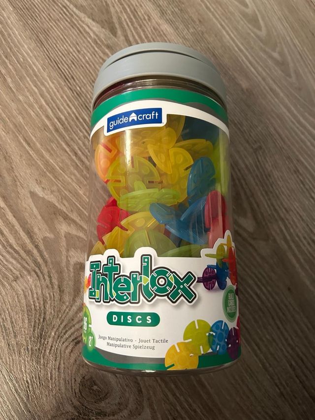 Interlox Discs Juego Manipulativo