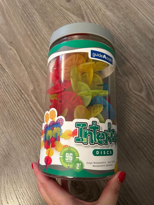 Interlox Discs Juego Manipulativo