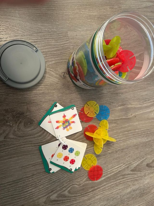 Interlox Discs Juego Manipulativo