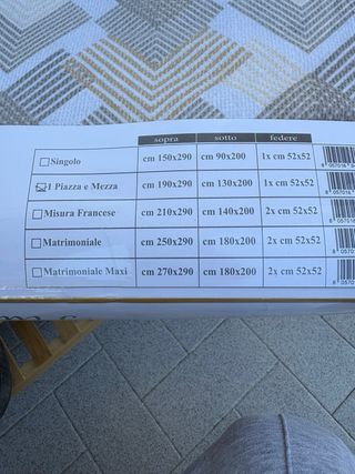 Lenzuola Flanella 130x200