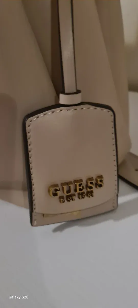 Borsa Guess Beige e Oro