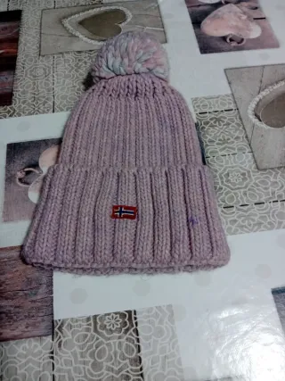 Napapijri Cuffia Pompon Logo