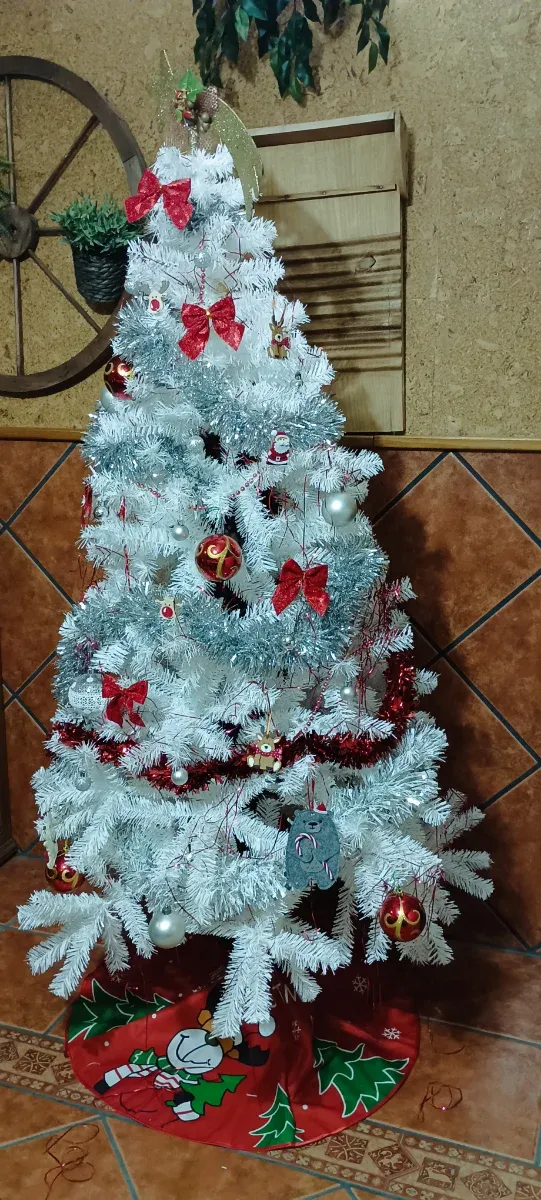 Albero di Natale bianco