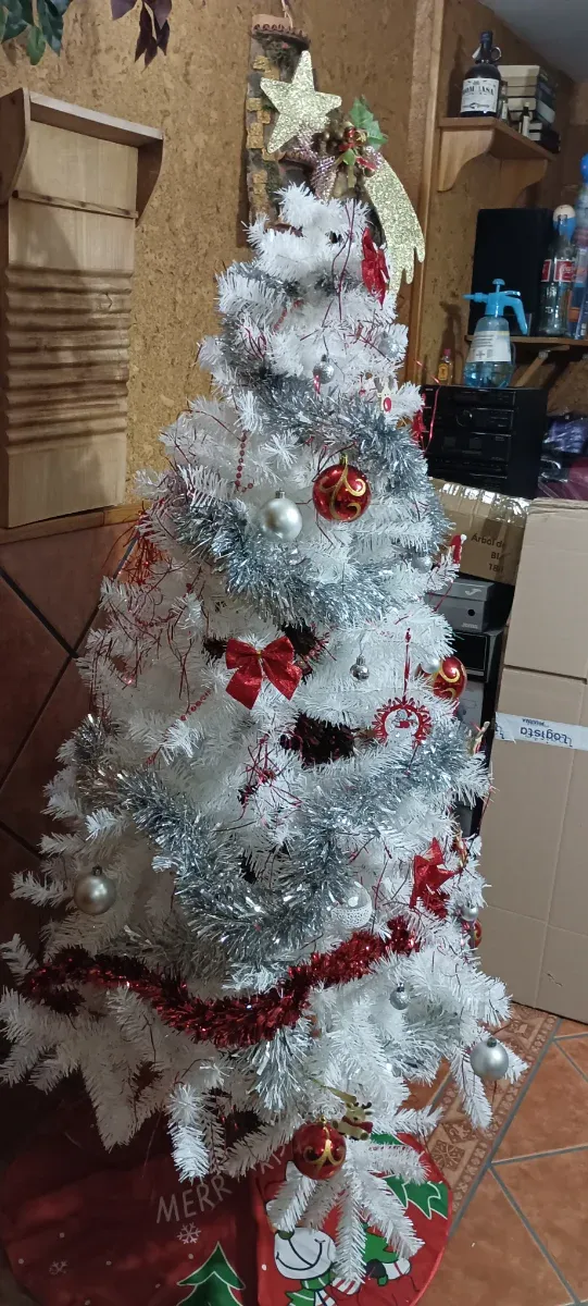 Albero di Natale bianco