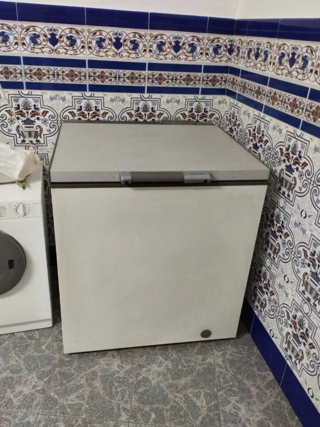 Congelador horizontal blanco