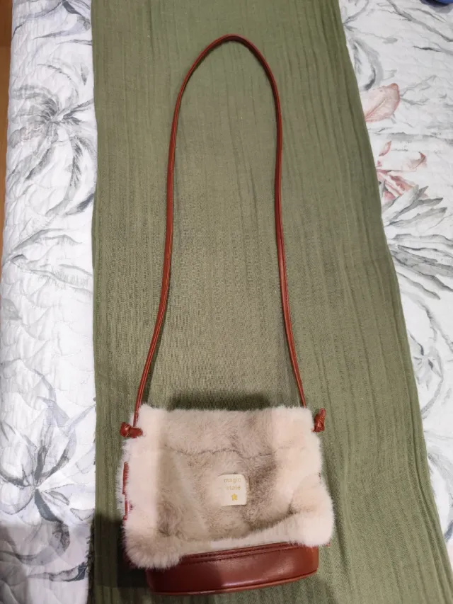 Bolso infantil pelo y polipiel