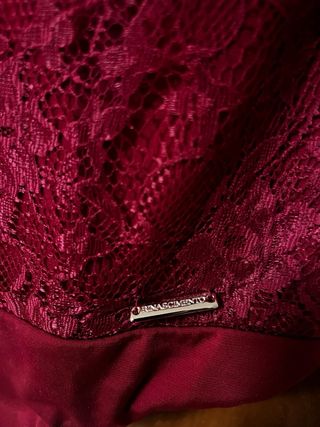 Body pizzo Borgogna Rinascimento