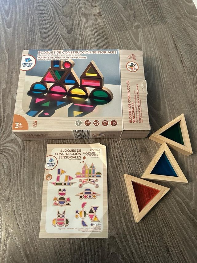 Bloques Construcción Sensoriales Mundo Diver