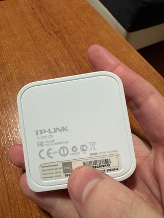 Router Wi-Fi Portátil TP-Link TL-WR702N 150Mbps
