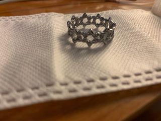 Anillo Plata Estrellas 5 Puntas