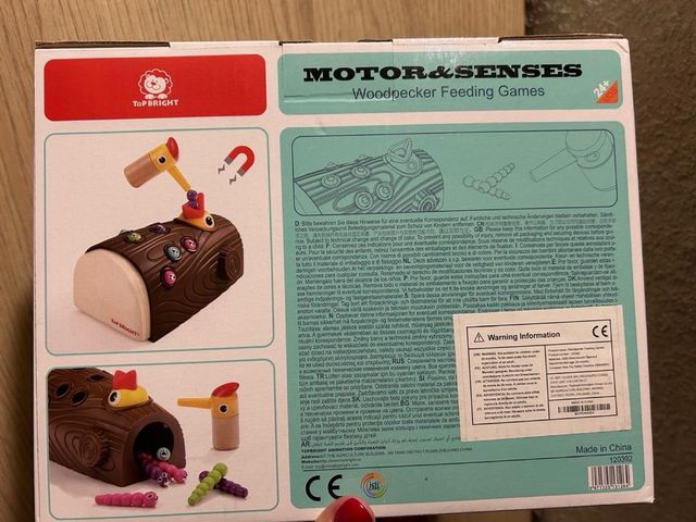 Juego motricidad fina Top Bright