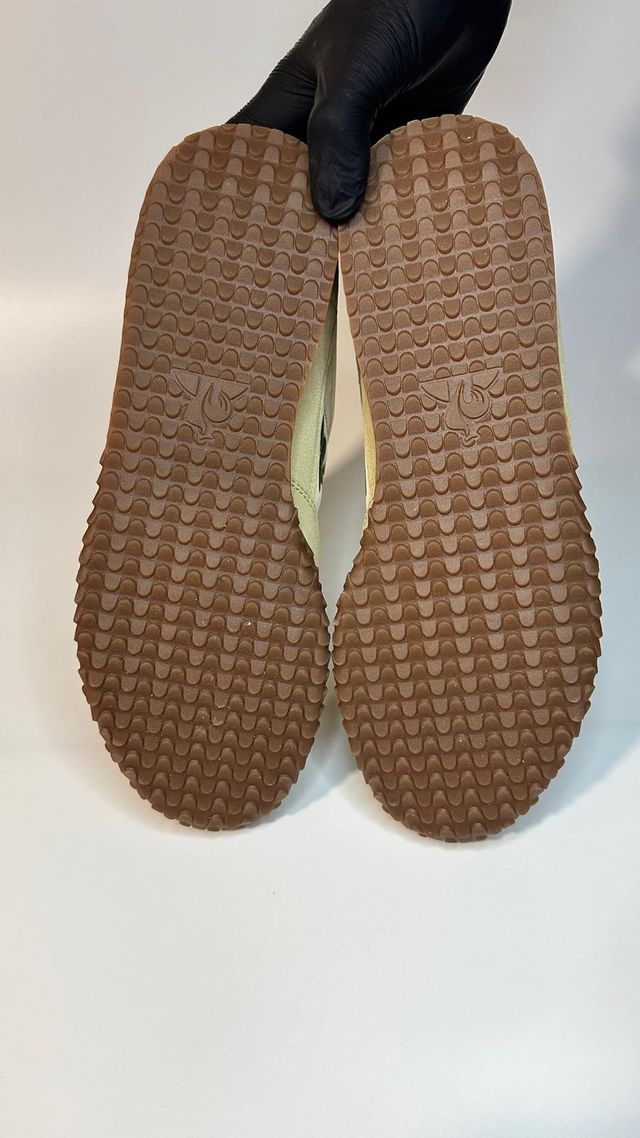 Le Coq Sportif Veloce Beige/Green - Size 43