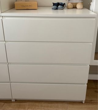 Comò bianco Ikea Malm