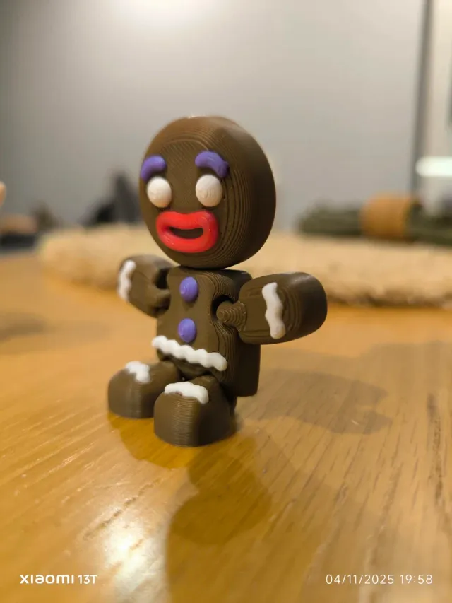 Decoración Navidad - Hombre de jengibre