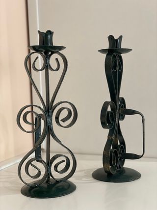 Lampadari in ferro battuto