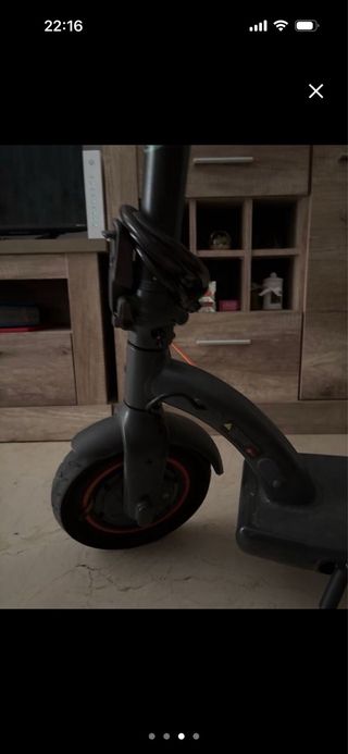 Patinete eléctrico casi nuevo