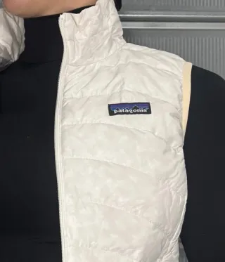 Gilet Patagonia donna bianco