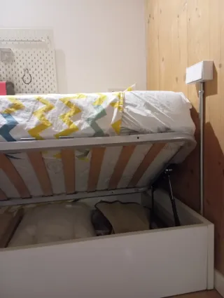 Estructura cama canapé abatible