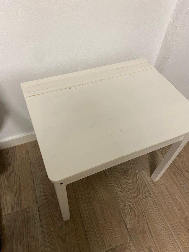 Escritorio infantil blanco 60x45 cm