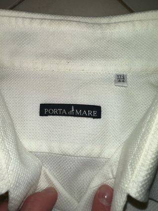 Camicia Porta di Mare bianca