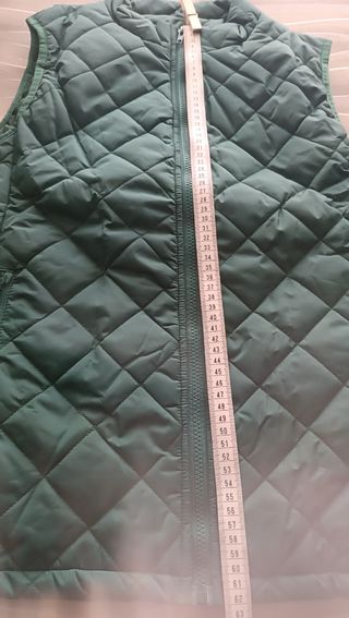 Chaleco acolchado verde mujer XL sin estrenar