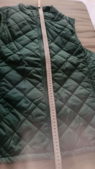 Chaleco acolchado verde mujer XL sin estrenar