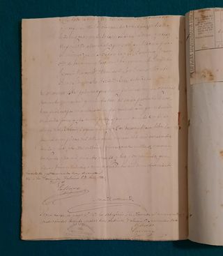 Escritura Notarial Manuscrita 1880
