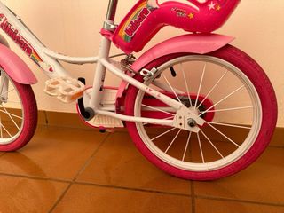 Bicicleta Infantil Unicornio Rosa de 4 a 7 años