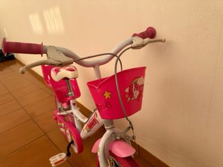 Bicicleta Infantil Unicornio Rosa de 4 a 7 años