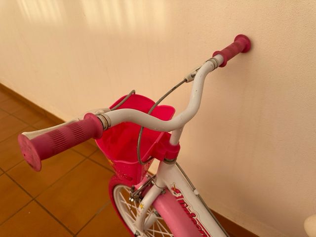 Bicicleta Infantil Unicornio Rosa de 4 a 7 años