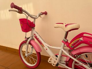 Bicicleta Infantil Unicornio Rosa de 4 a 7 años