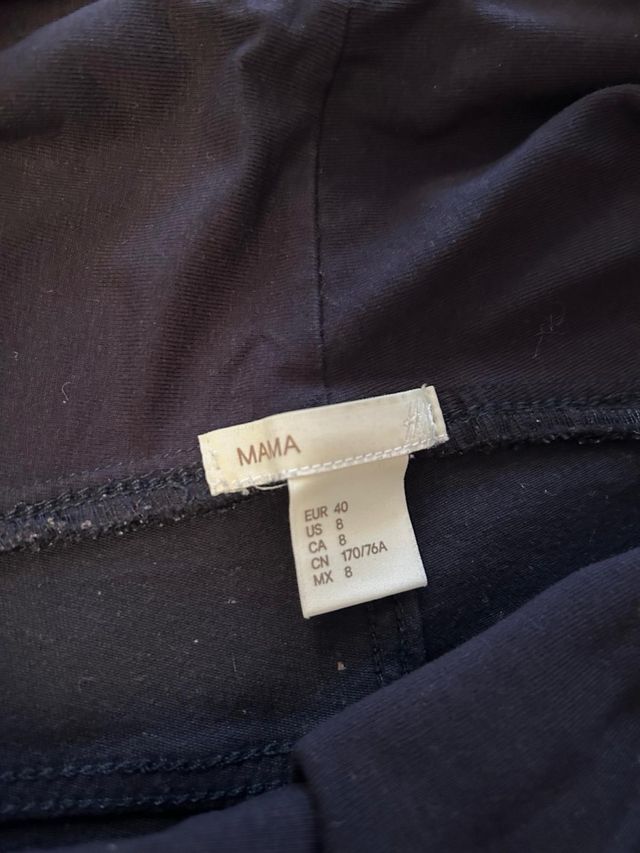 Pantalón premamá H&M azul marino