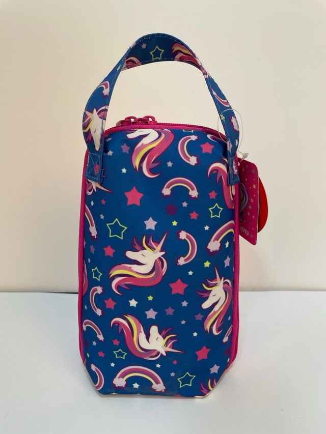 Bolso Neceser Unicornio Rosa