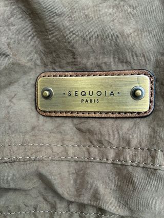 Bolso Bandolera Sequoia Paris Nylon Piel