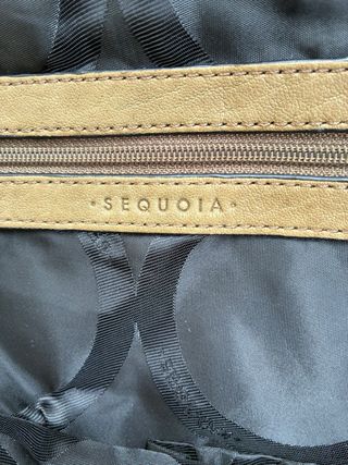 Bolso Bandolera Sequoia Paris Nylon Piel