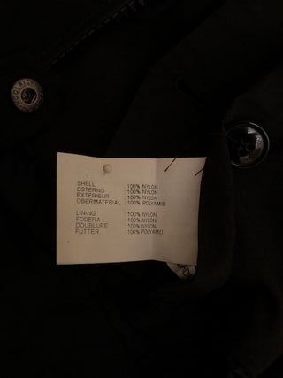 Giubbotto Woolrich Uomo Nero Vintage Raro