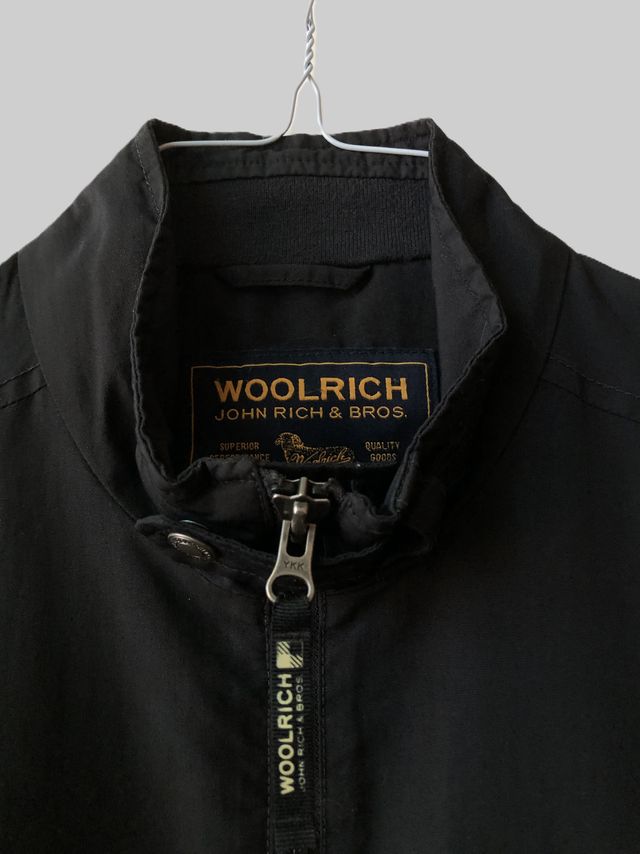 Giubbotto Woolrich Uomo Nero Vintage Raro