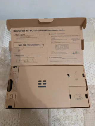 Modem Router TIM Hub WiFi DSL Fibra