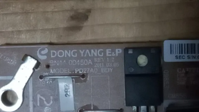 Scheda Alimentazione Samsung UE27D5010NW BN44-0045