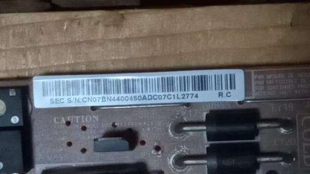 Scheda Alimentazione Samsung UE27D5010NW BN44-0045