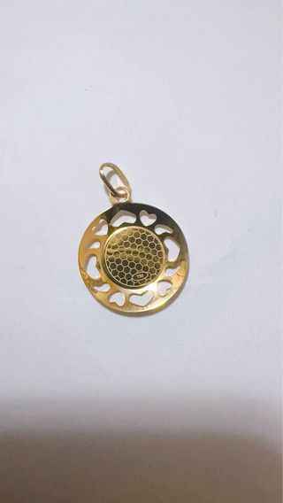 Ciondolo angioletto in oro giallo 18kt 750