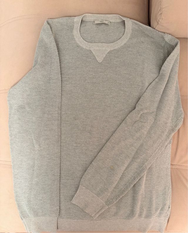 Jersey gris Mango hombre Talla L