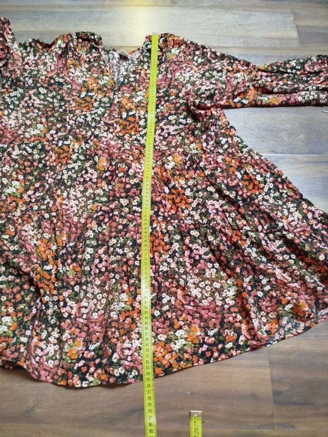 Vestido H&M floral talla L