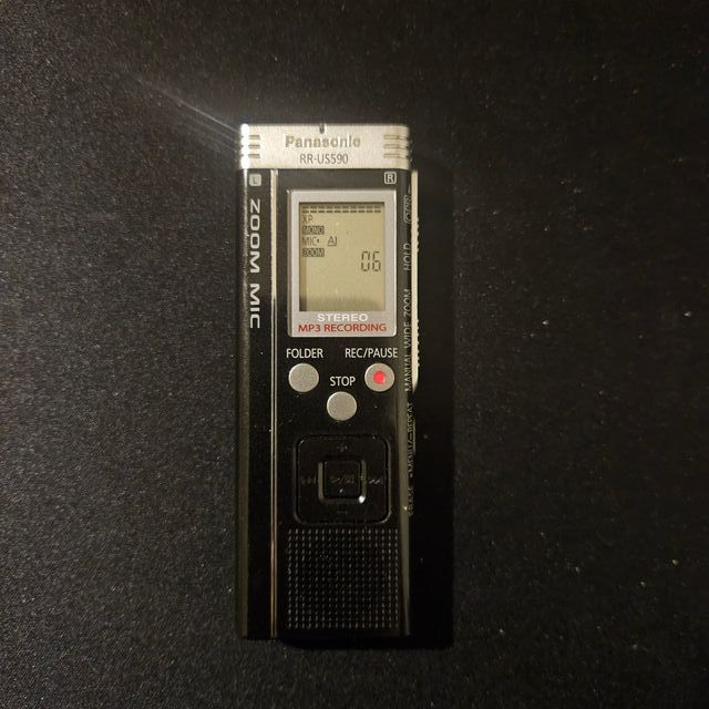 Panasonic RR-US590 Registratore Digitale MP3
